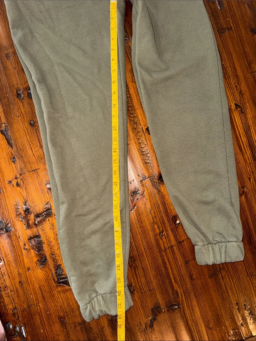 DUX WATERFOWL CO OLIVE GRN DRAWSTRING WAIST CUFFED ANKLES SIDE PKTS/BK PKT ZIP - Picture 9 of 15